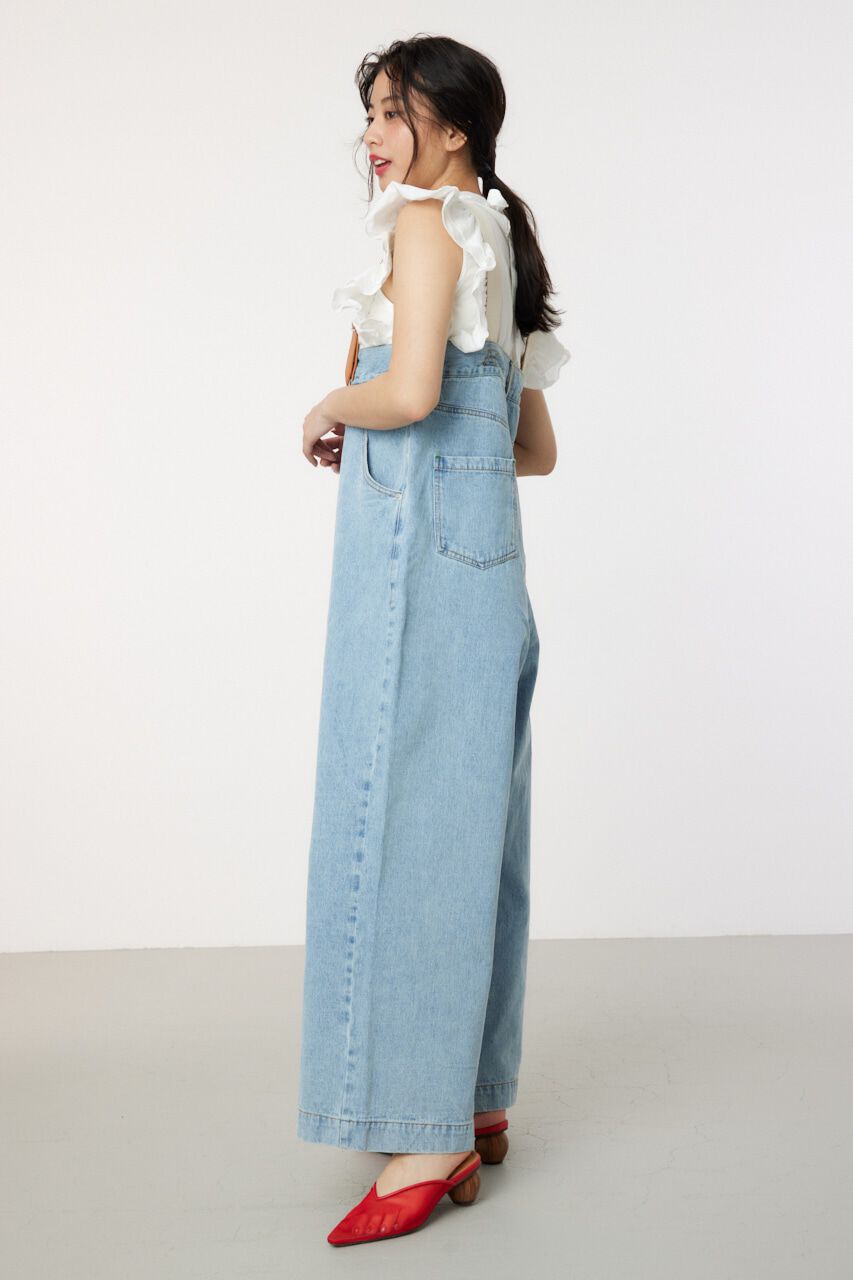 RODEO CROWNS「ルーズデニムサロペット」|その他|