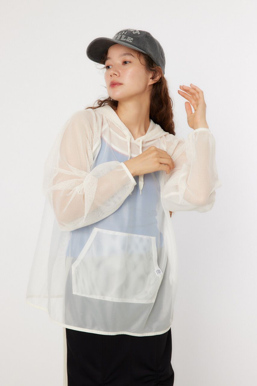 RODEO CROWNS「シアーフーディートップス」|シャツ・ブラウス|O/WHT1