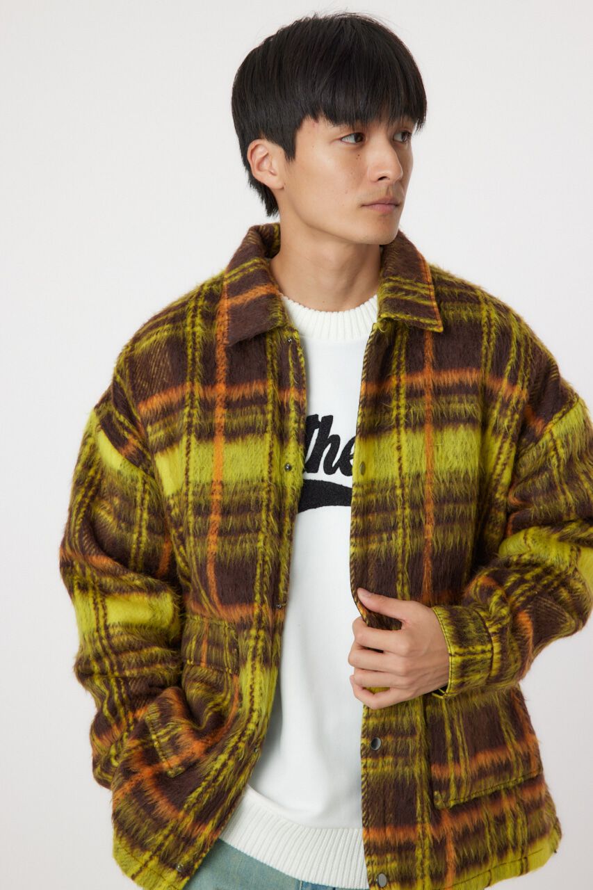 RODEO CROWNS「shaggy check ジャケット」|その他|YEL