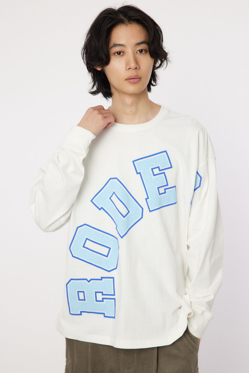 RODEO CROWNS「Bent Logo ロングスリーブTシャツ」|Tシャツ・カットソー|WHT