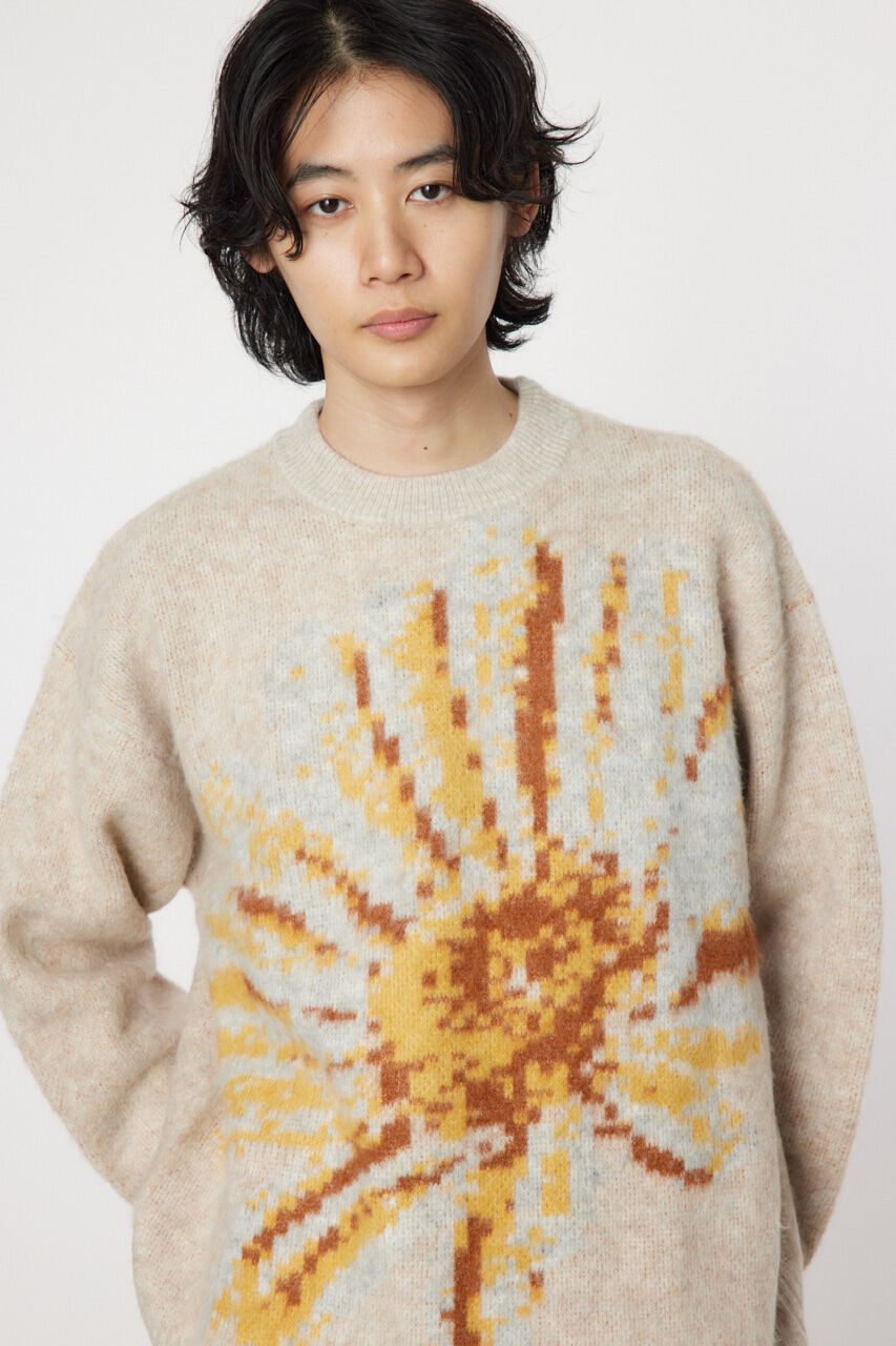 RODEO CROWNS「ビッグフラワーニット」|ニット・セーター|