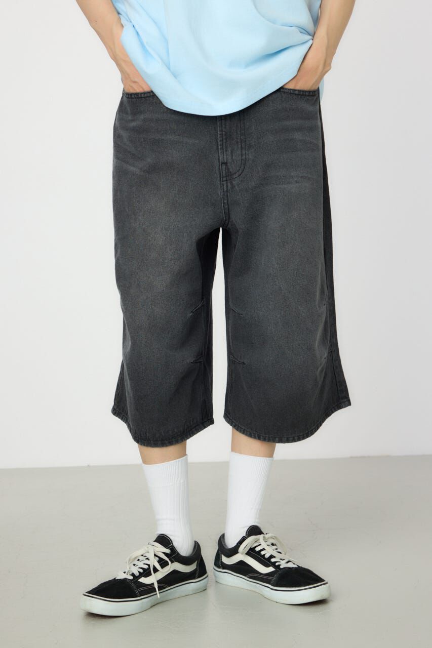 RODEO CROWNS「デニムバミューダパンツ」|デニム|