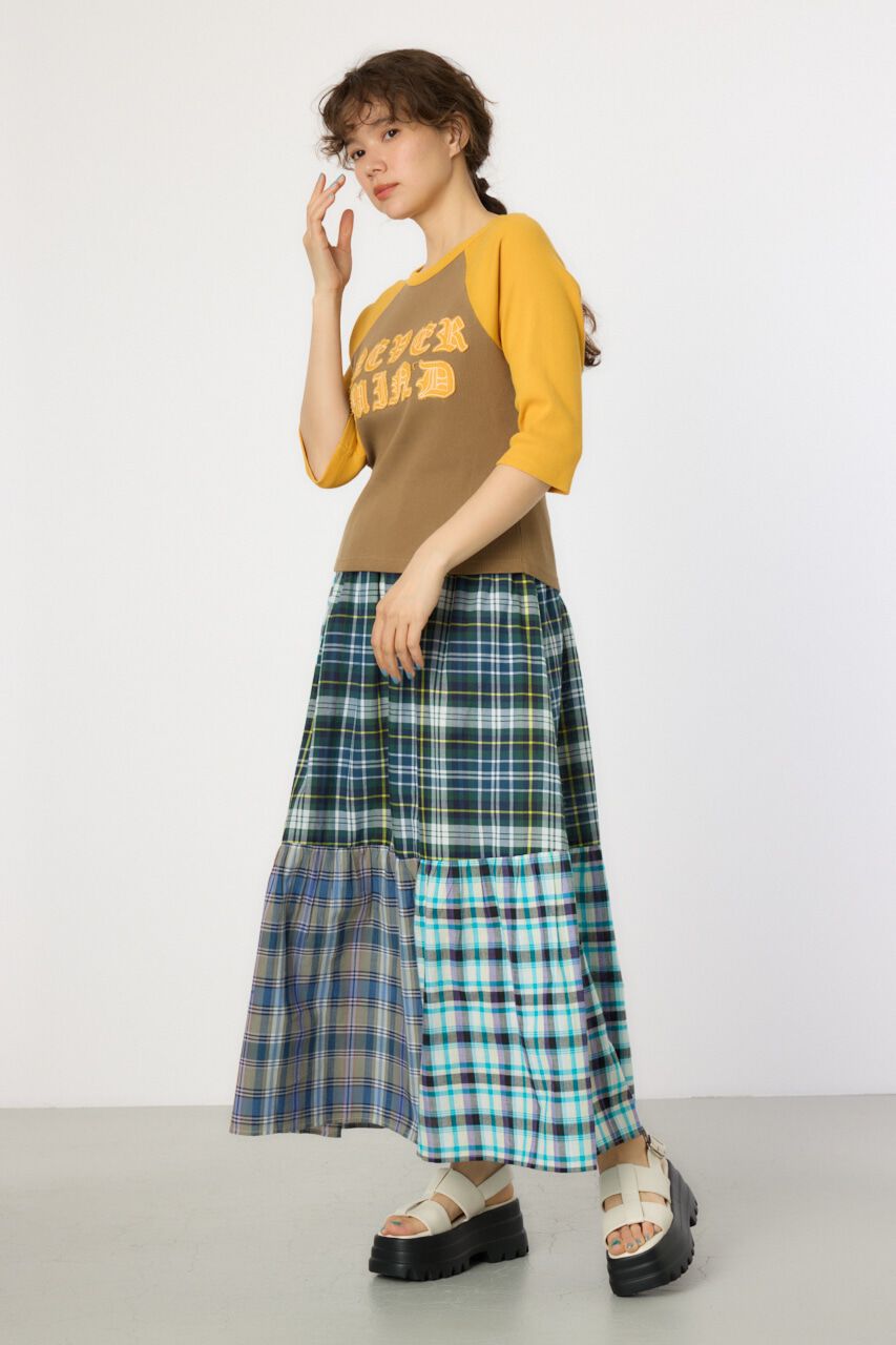 RODEO CROWNS「クレイジーチェックスカート」|スカート|
