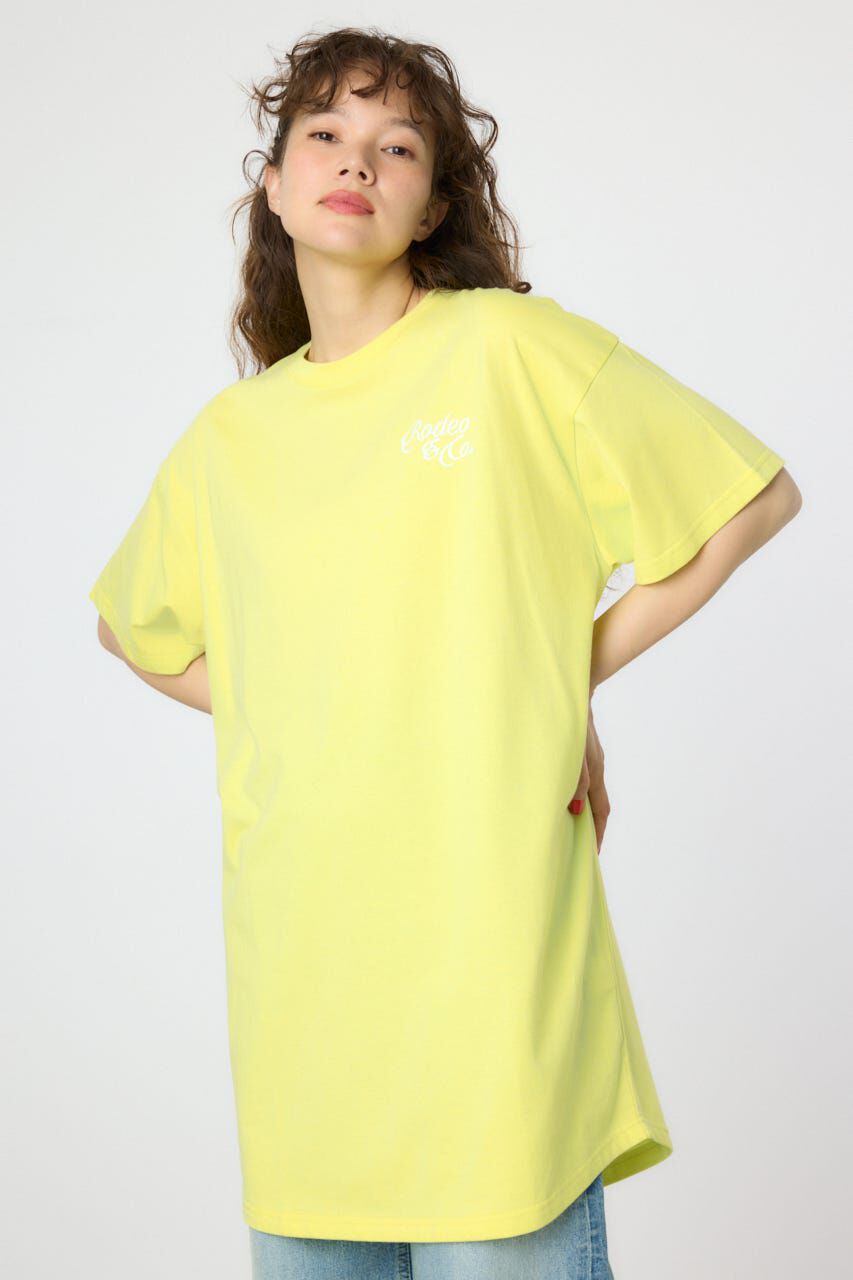 RODEO CROWNS「ラメ糸刺繍ロゴワンピース」|ワンピース|YEL