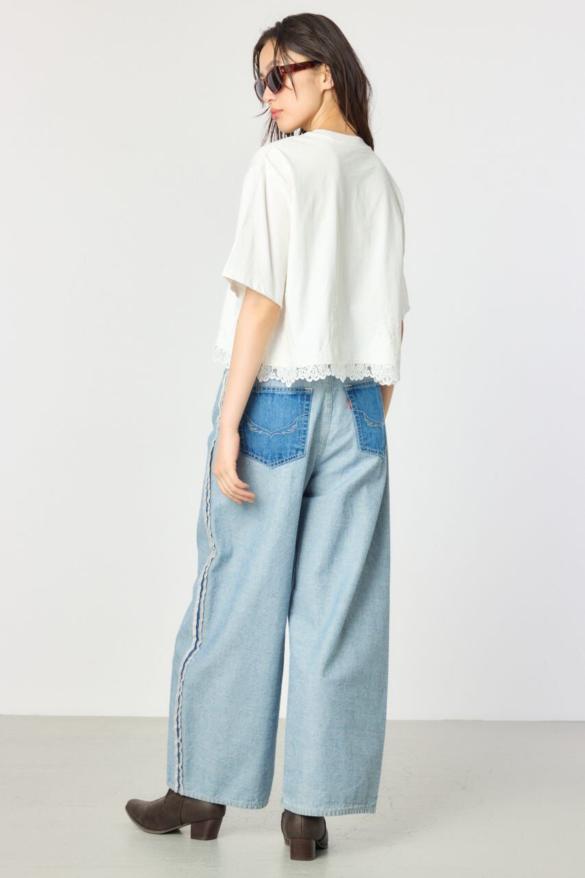 RODEO CROWNS「ヘムレースTシャツ」|Tシャツ・カットソー|