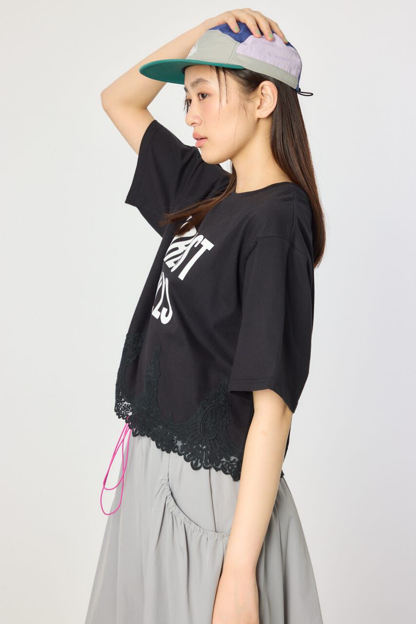 RODEO CROWNS「ヘムレースTシャツ」|Tシャツ・カットソー|