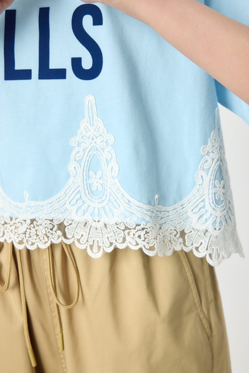 RODEO CROWNS「ヘムレースTシャツ」|Tシャツ・カットソー|