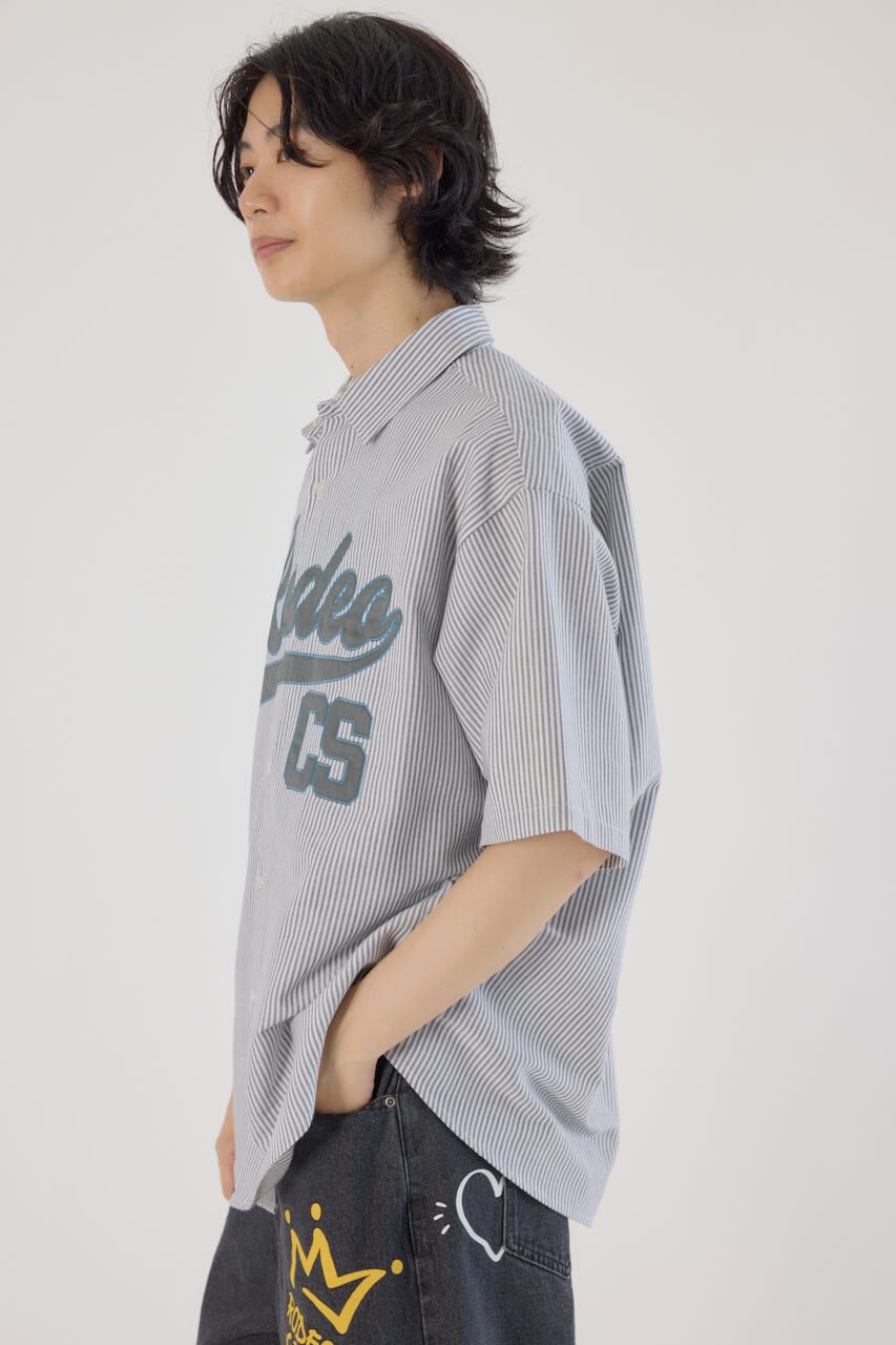 RODEO CROWNS「アップリケカレッジシャツ」|シャツ・ブラウス|