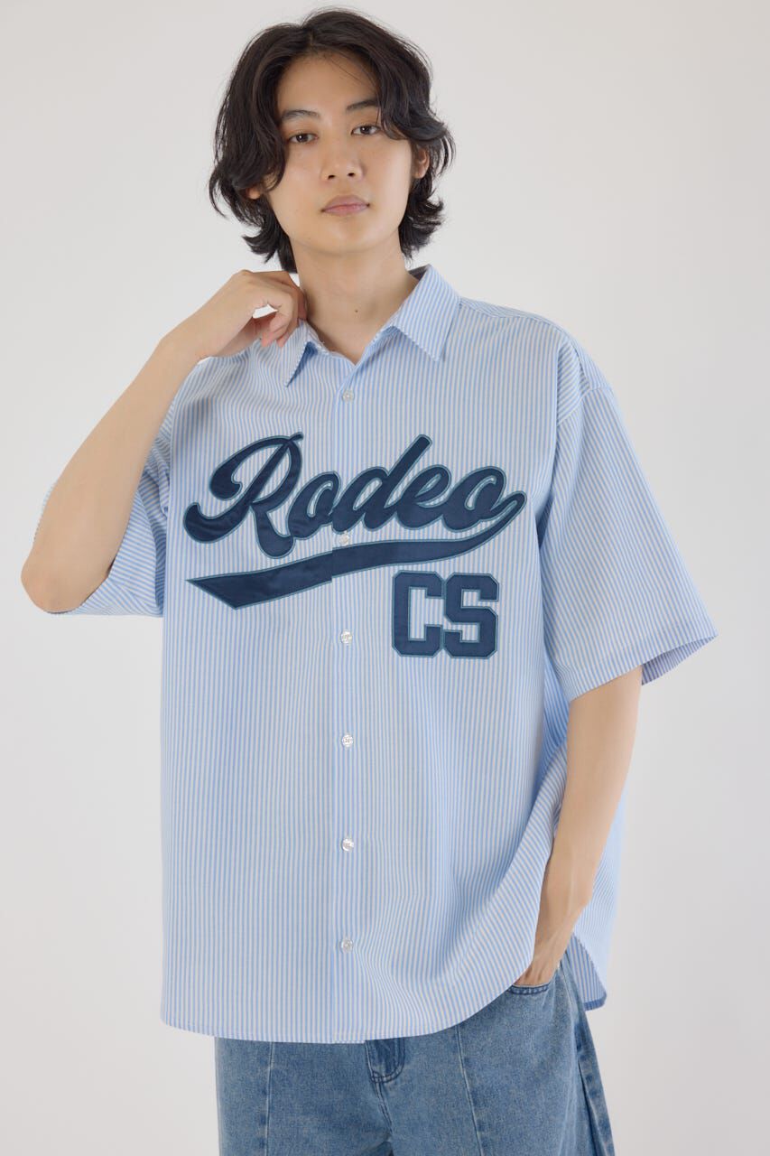 RODEO CROWNS「アップリケカレッジシャツ」|シャツ・ブラウス|
