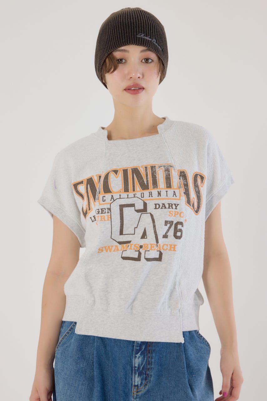 RODEO CROWNS「slide collegeスウェットトップス」|Tシャツ・カットソー|