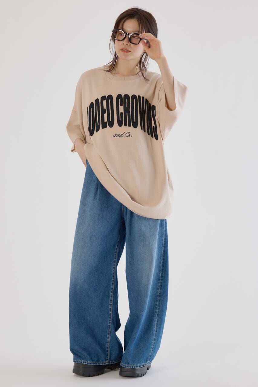 RODEO CROWNS「CURVE LOGOコンビニットワンピース」|ワンピース|IVOY3