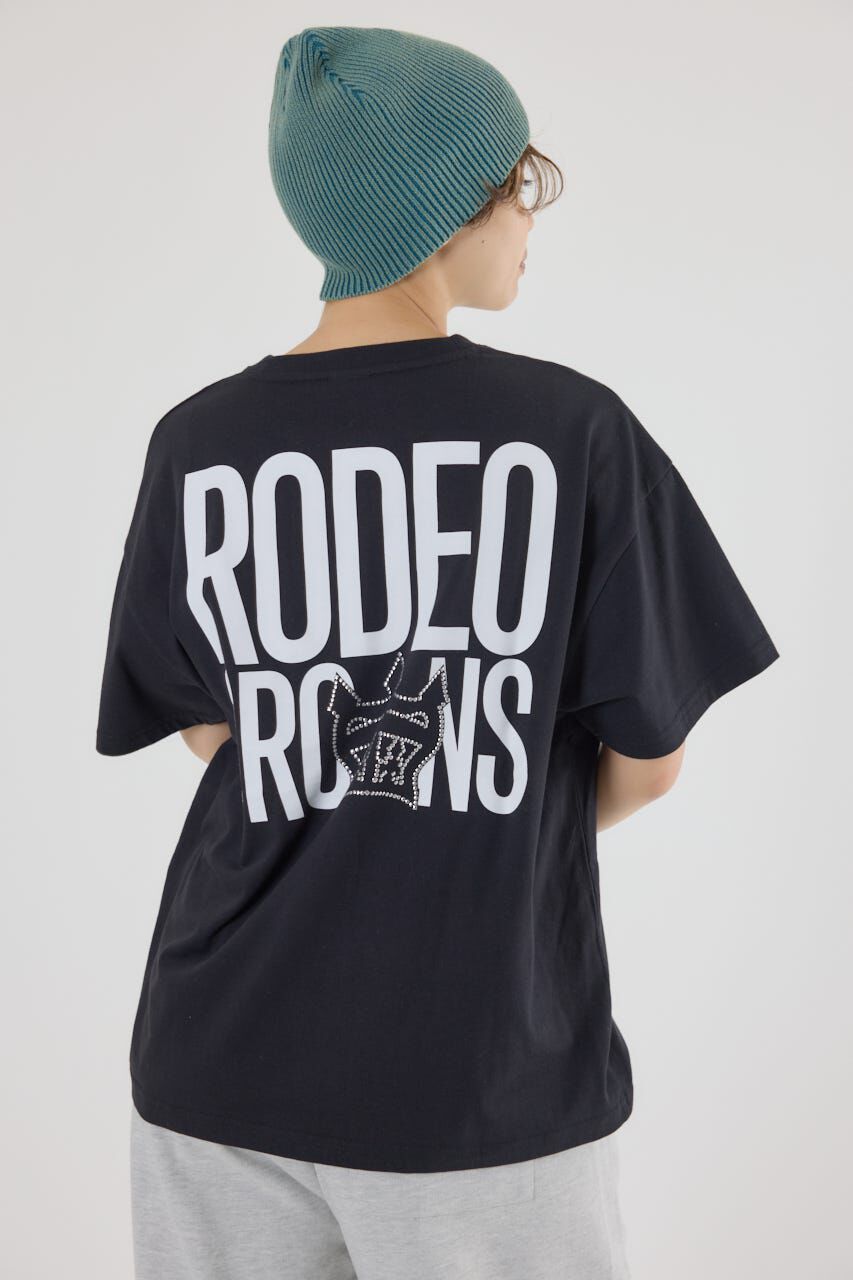 RODEO CROWNS「スタッズCROWNロゴTシャツ」|Tシャツ・カットソー|