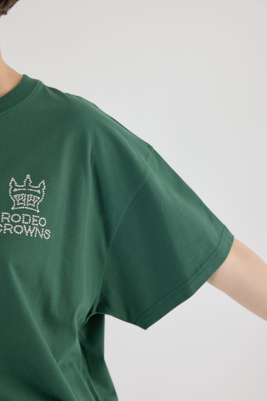 RODEO CROWNS「スタッズCROWNロゴTシャツ」|Tシャツ・カットソー|