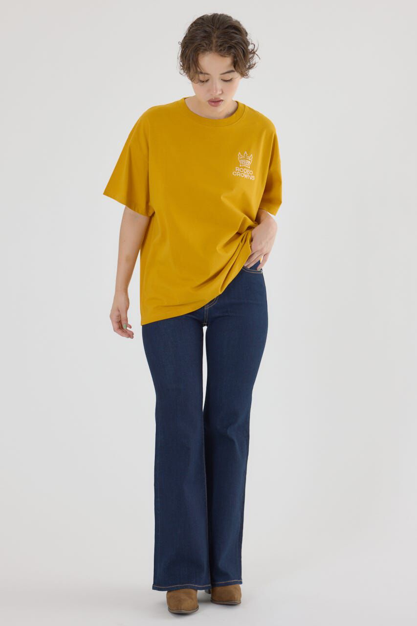 RODEO CROWNS「スタッズCROWNロゴTシャツ」|Tシャツ・カットソー|
