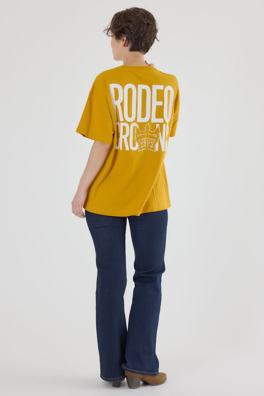 RODEO CROWNS「スタッズCROWNロゴTシャツ」|Tシャツ・カットソー|