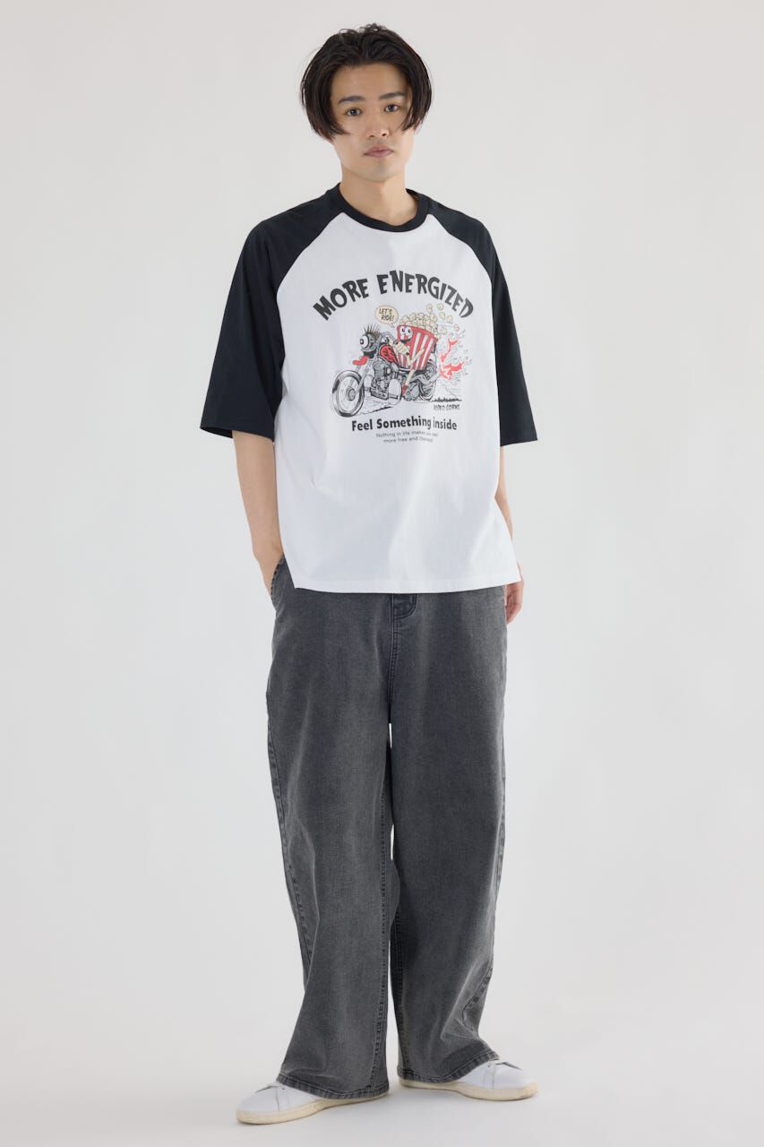 RODEO CROWNS「ロッドカスタム5分袖Tシャツ」|Tシャツ・カットソー|