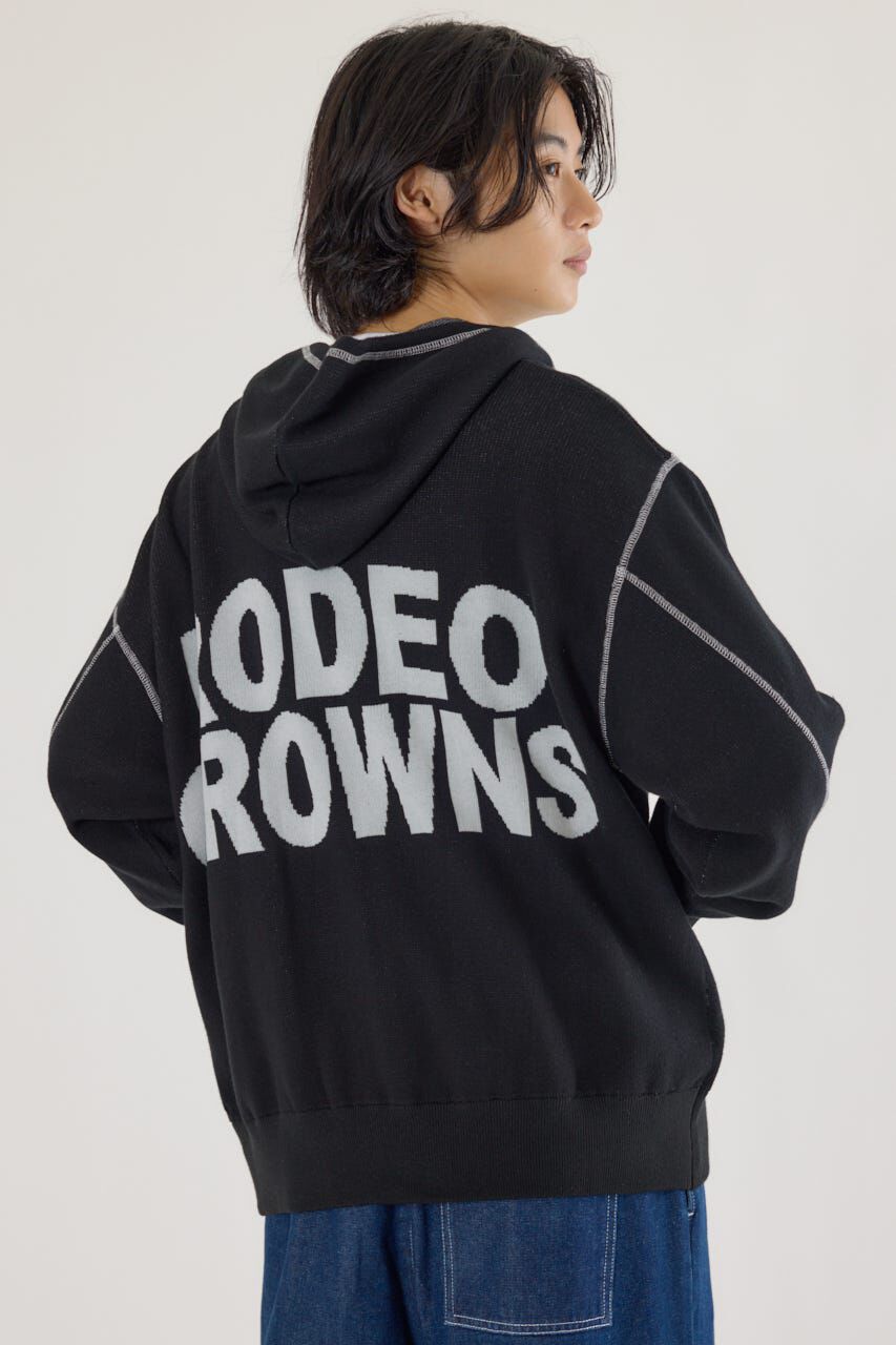 RODEO CROWNS「スウェットライクロゴZIPパーカー」|パーカー|
