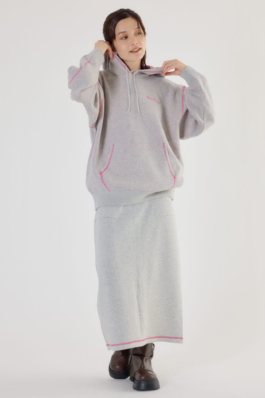 RODEO CROWNS「スウェットライクジャガードロゴフーディー」|パーカー|