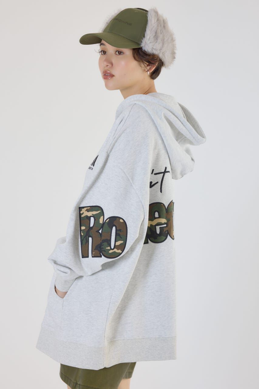 RODEO CROWNS「ロゴアップリケルーズパーカー」|パーカー|