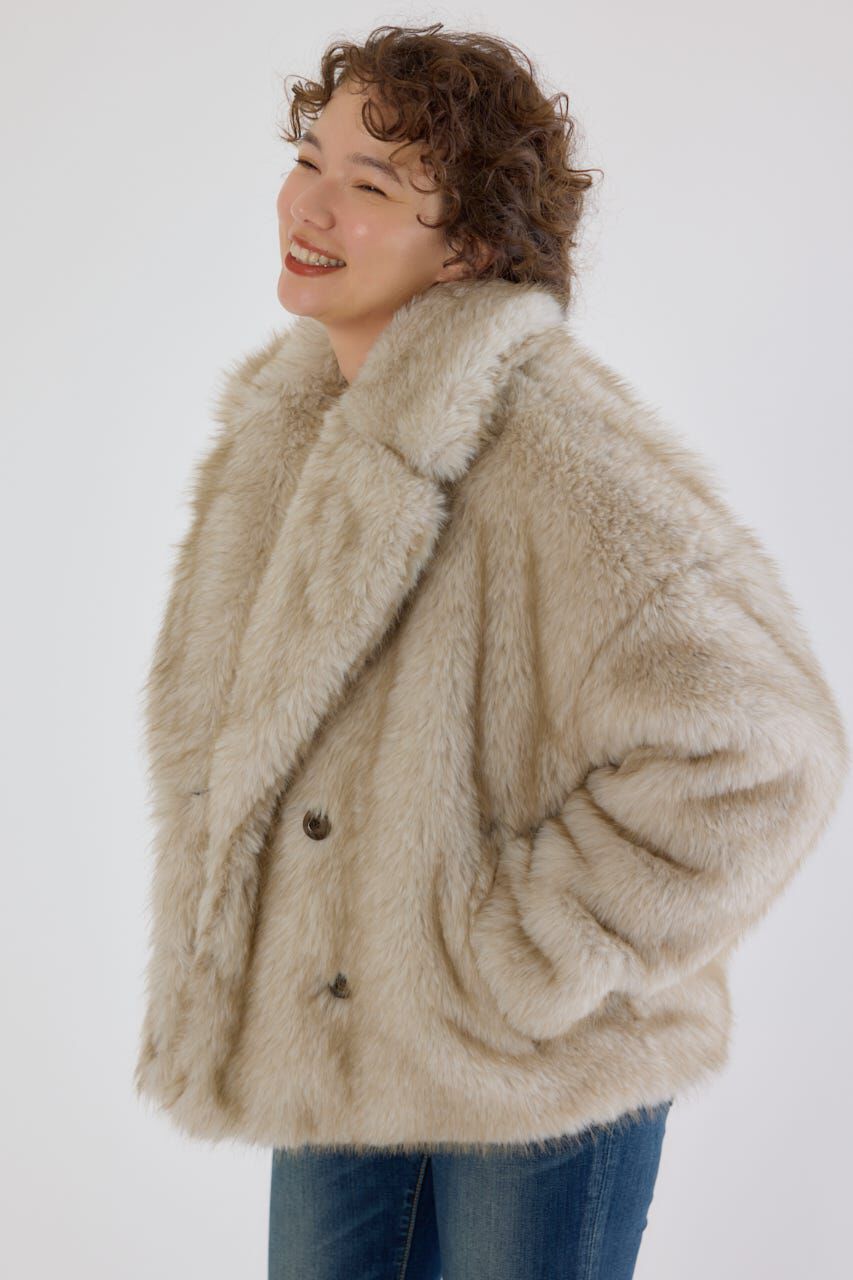 RODEO CROWNS「フェイクファーピーコート」|その他|