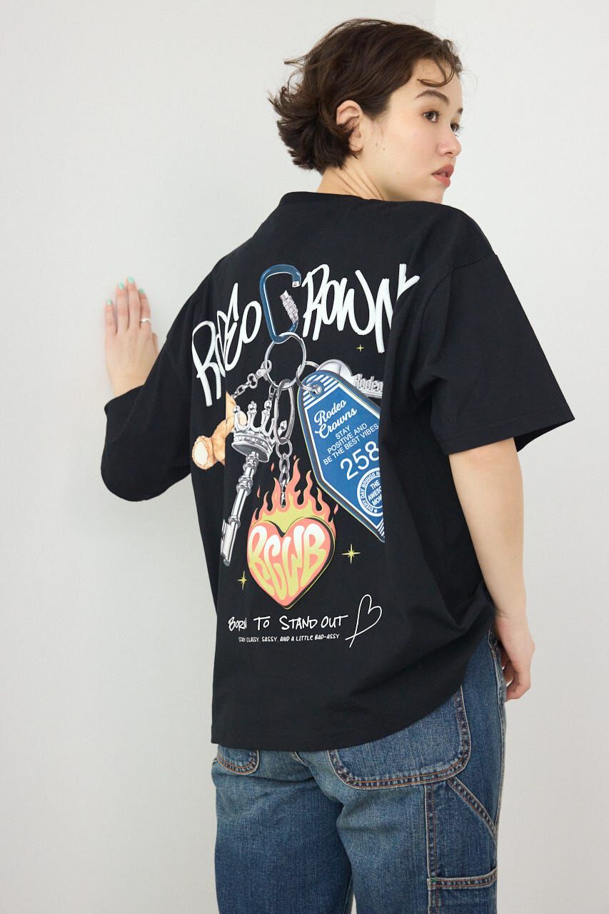 RODEO CROWNS「Key Ring Tシャツ」|Tシャツ・カットソー|