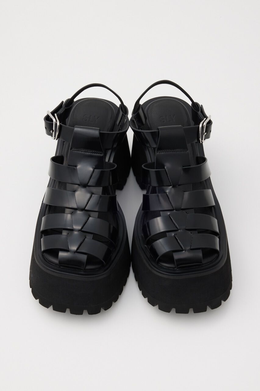 SLY「TANK HEEL CAGE サンダル」|サンダル|