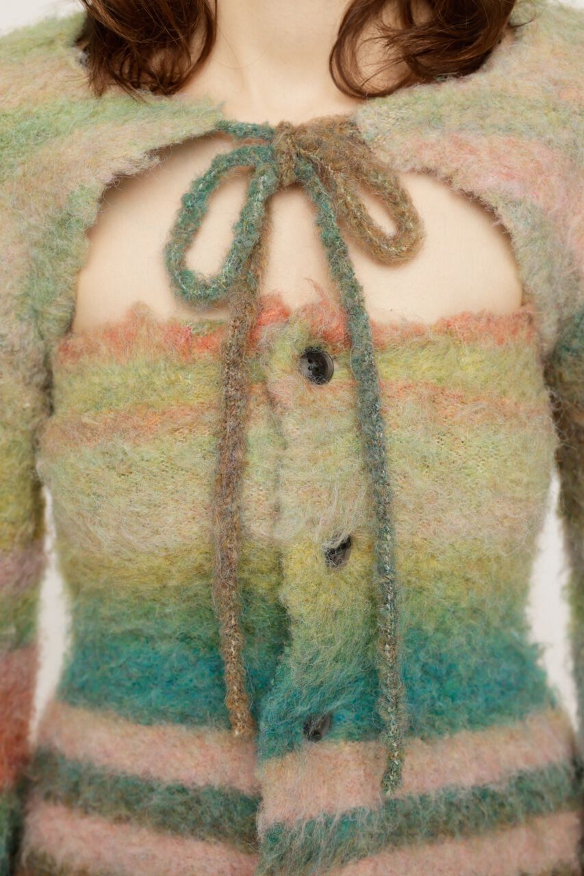 SLY「GRADATION BOUCLE 2P トップス」|ニット・セーター|