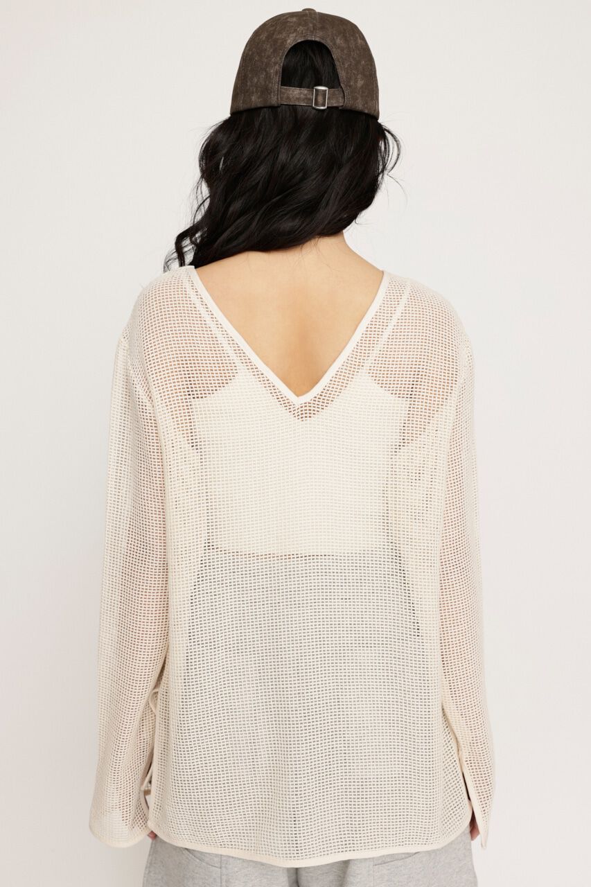 SLY「COTTON MESH 2WAY トップス」|シャツ・ブラウス|