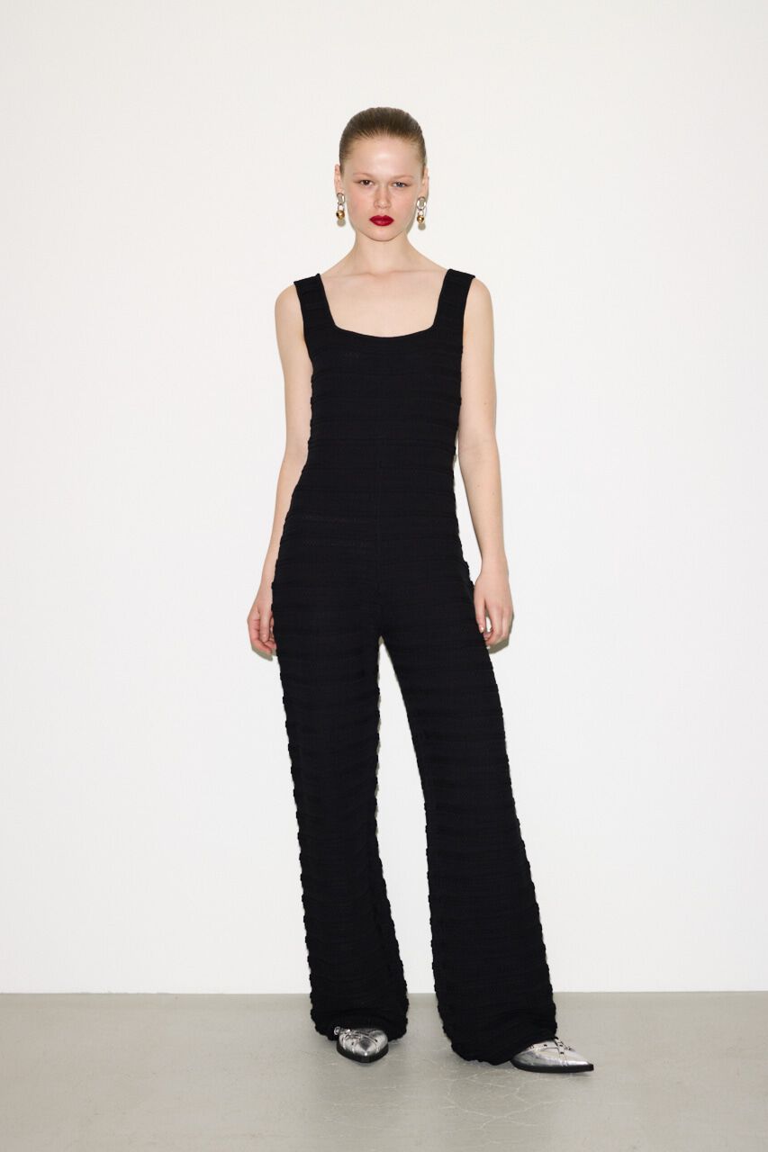 SLY「SQUARE NECK ジャンプスーツ」|その他|BLK