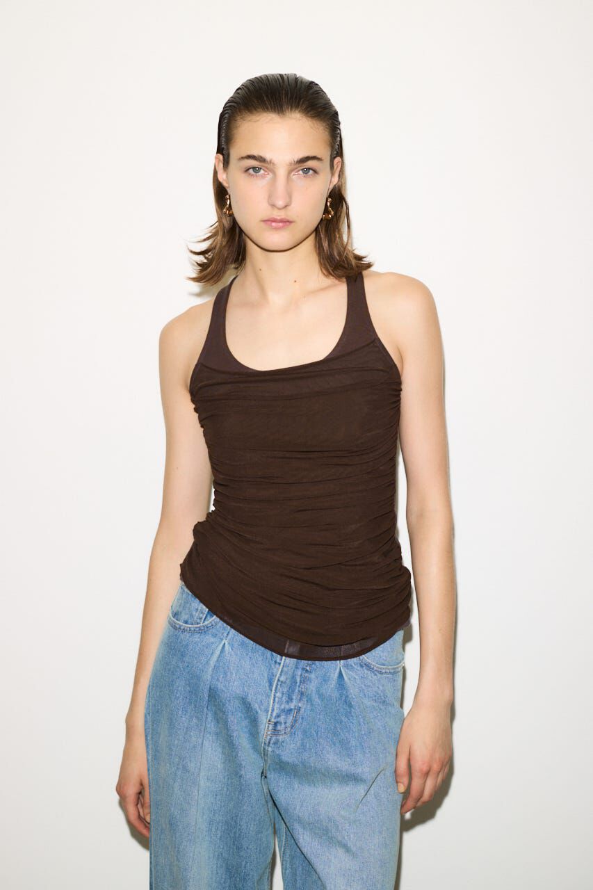 SLY「DRAPE DESIGN タンクトップ」|タンクトップ|