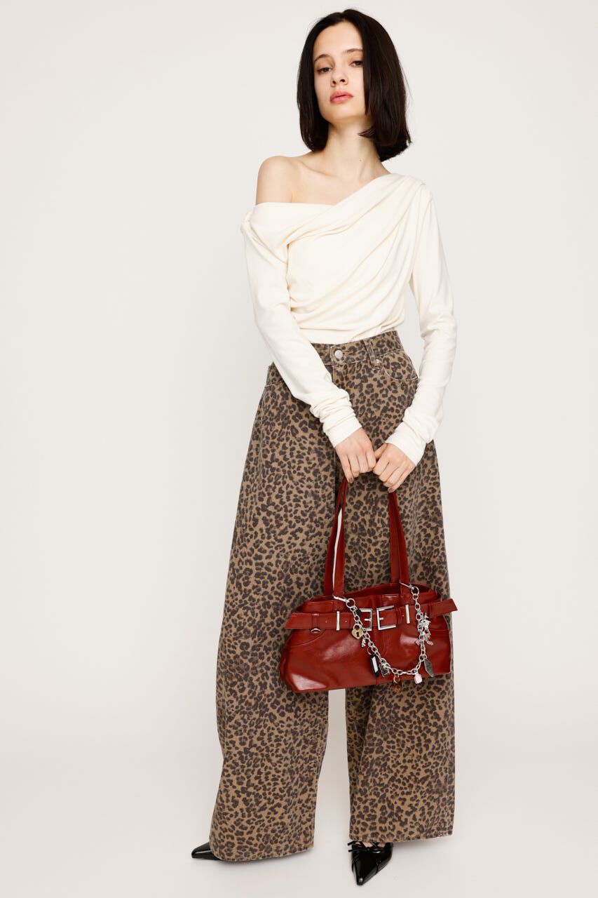 SLY「OFF SHOULDER CUT トップス」|Tシャツ・カットソー|