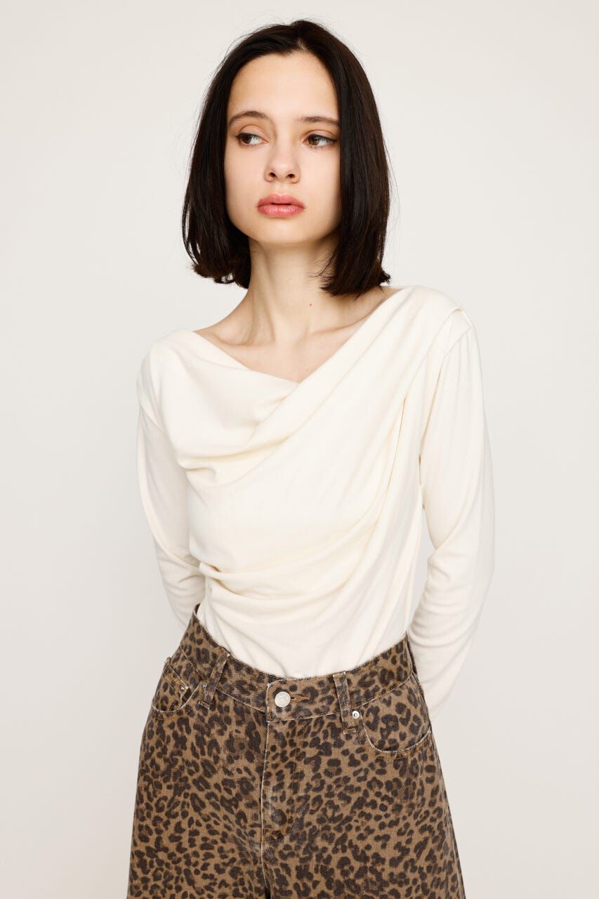 SLY「OFF SHOULDER CUT トップス」|Tシャツ・カットソー|