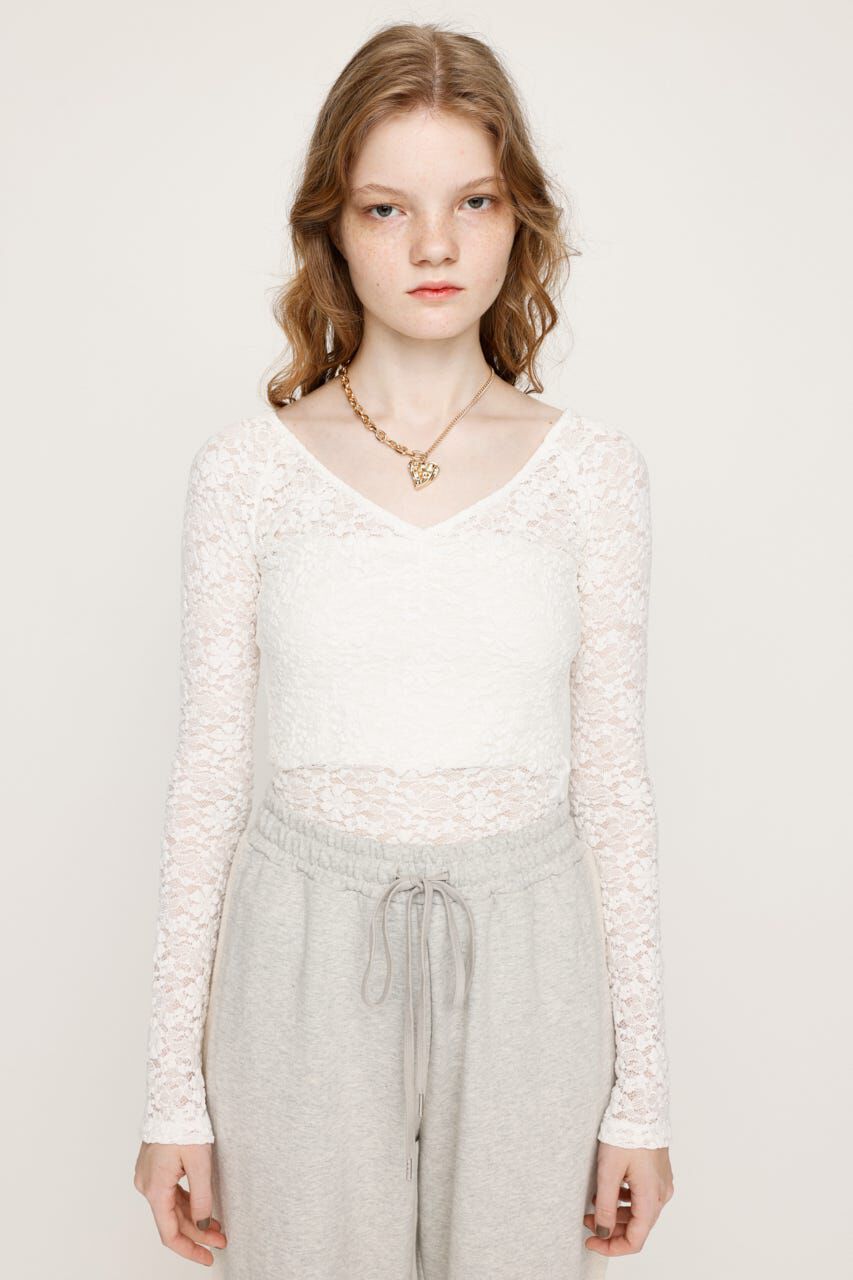 SLY「LACE BODY SUITS」|Tシャツ・カットソー|