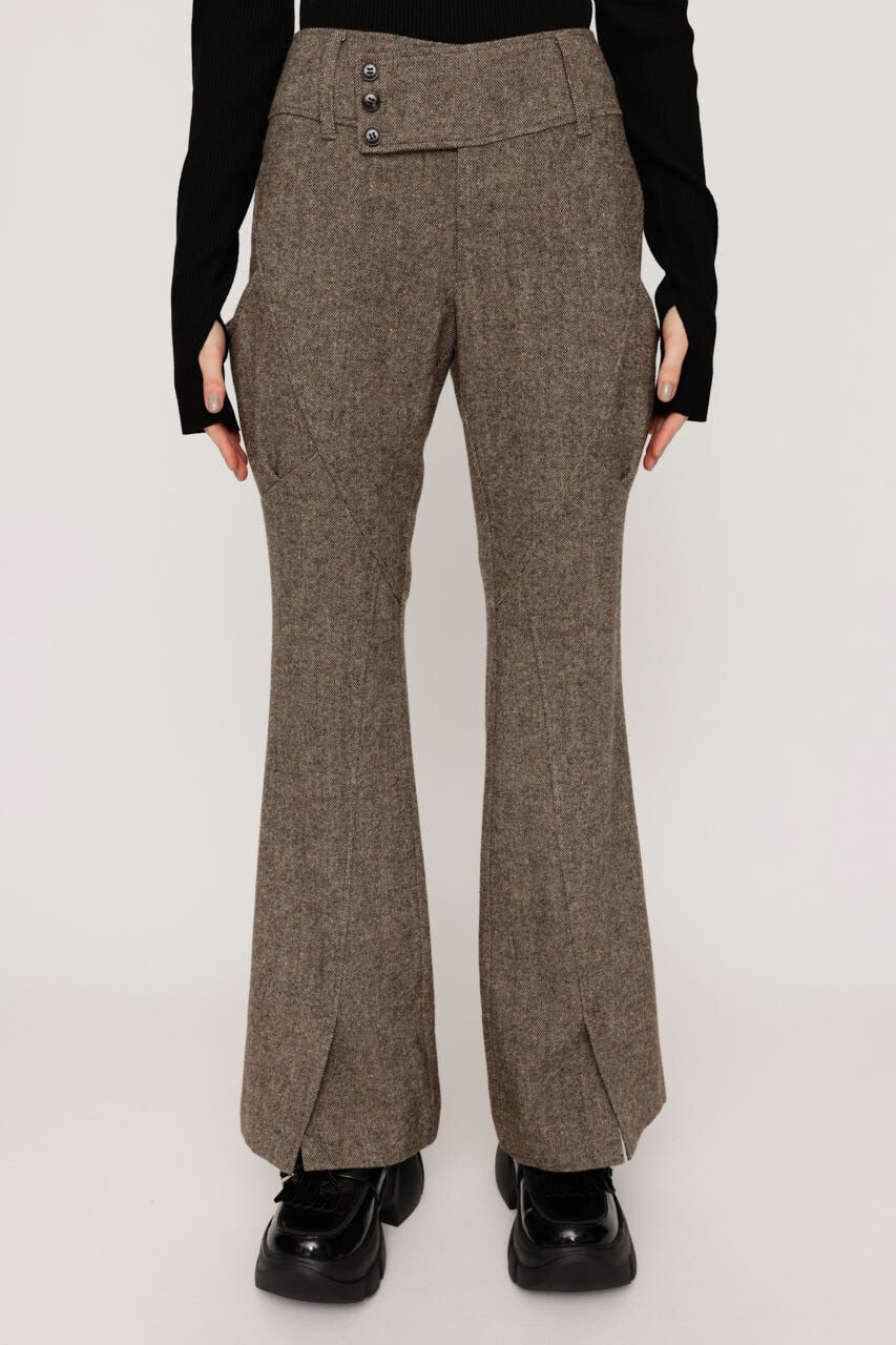 SLY「WIDE BELT FLARE パンツ」|その他|