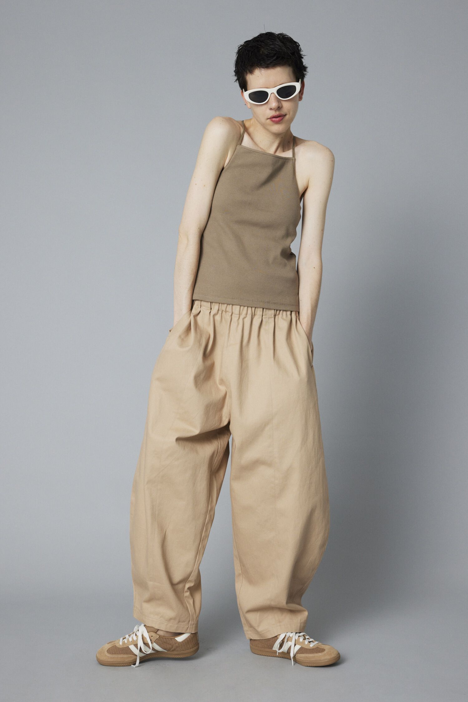 HeRIN.CYE「Square camisole」|キャミソール|