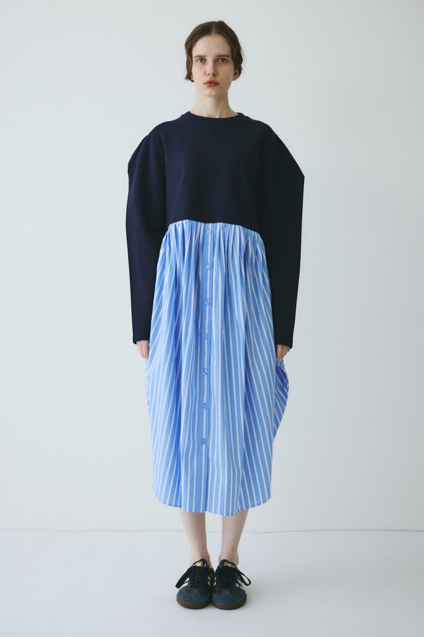 HeRIN.CYE「Docking shirt dress」|ワンピース|NVY