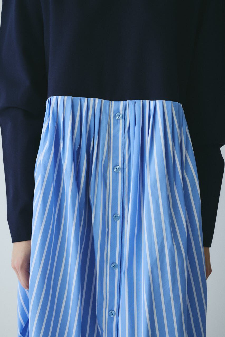 HeRIN.CYE「Docking shirt dress」|ワンピース|