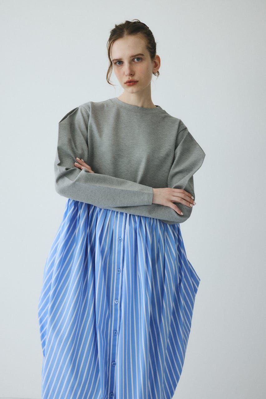 HeRIN.CYE「Docking shirt dress」|ワンピース|