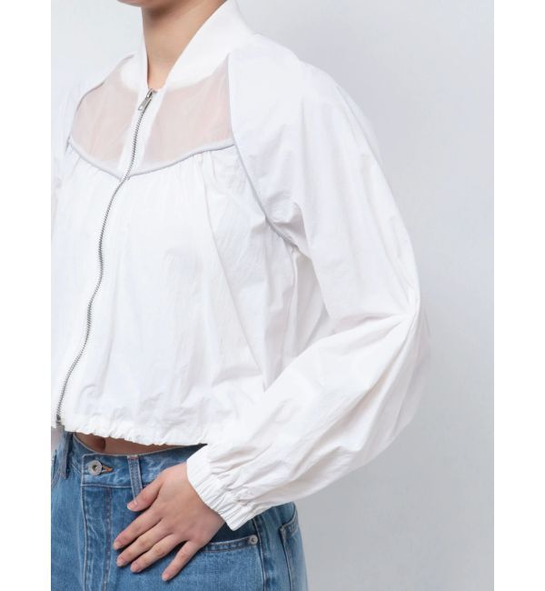 CALNAMUR「SHEER SHORT BLOUSON/シアーショートブルゾン」|ブルゾン・スタジャン|