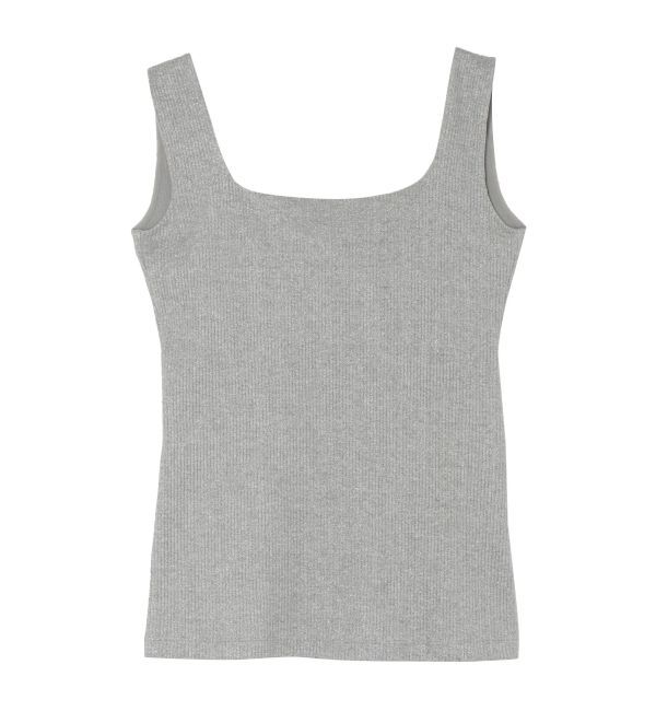 ELENDEEK「SQUARE NECK PAD TANK」|タンクトップ|