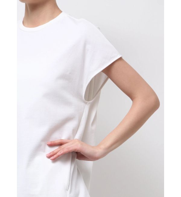ELENDEEK「TUCK HEM LOOSE CS」|Tシャツ・カットソー|