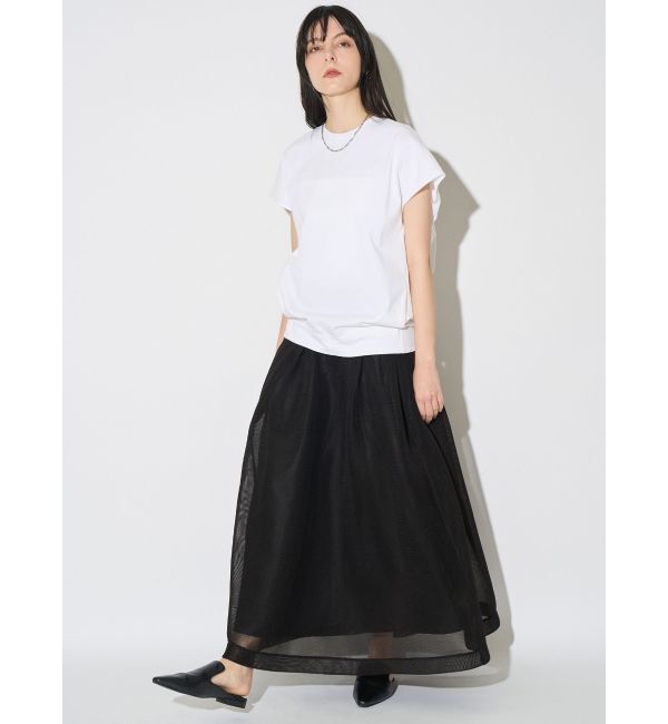 ELENDEEK「TUCK HEM LOOSE CS」|Tシャツ・カットソー|
