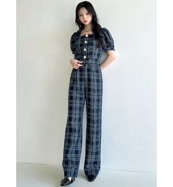 RESEXXY「ツイードコンパクトブラウス【セットアップ着用可能】」|シャツ・ブラウス|