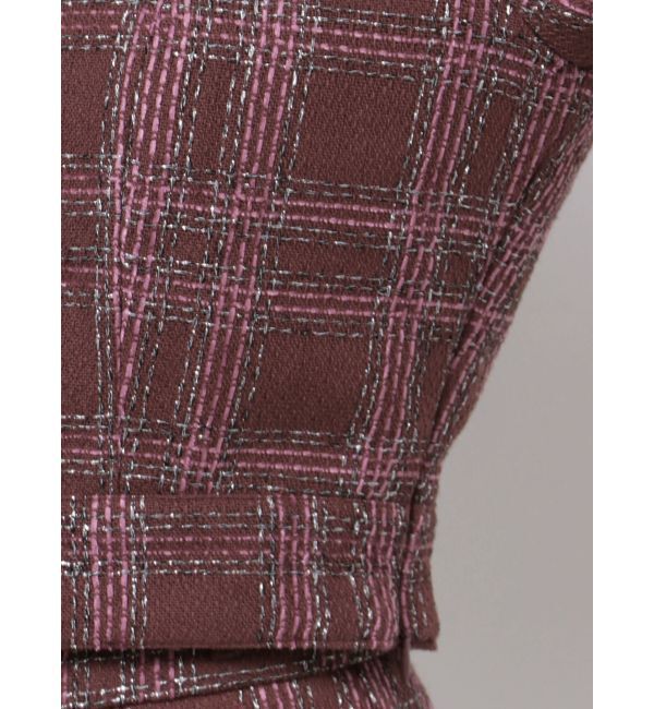 RESEXXY「ツイードコンパクトブラウス【セットアップ着用可能】」|シャツ・ブラウス|