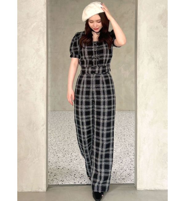 RESEXXY「ツイードコンパクトブラウス【セットアップ着用可能】」|シャツ・ブラウス|