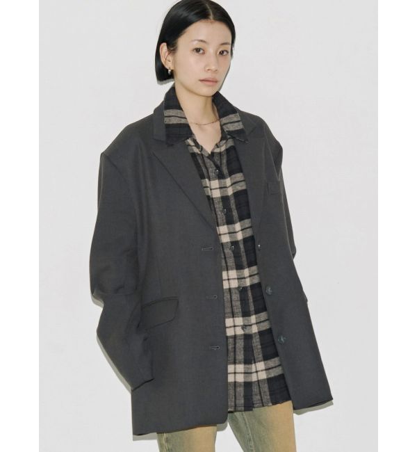 EMODA「【VEQUM】BOX WIDE JACKET」|テーラードジャケット|