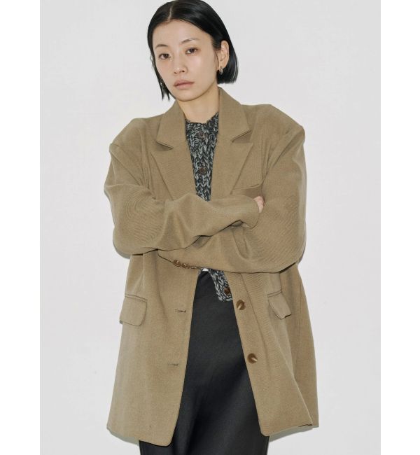 EMODA「【VEQUM】BOX WIDE JACKET」|テーラードジャケット|