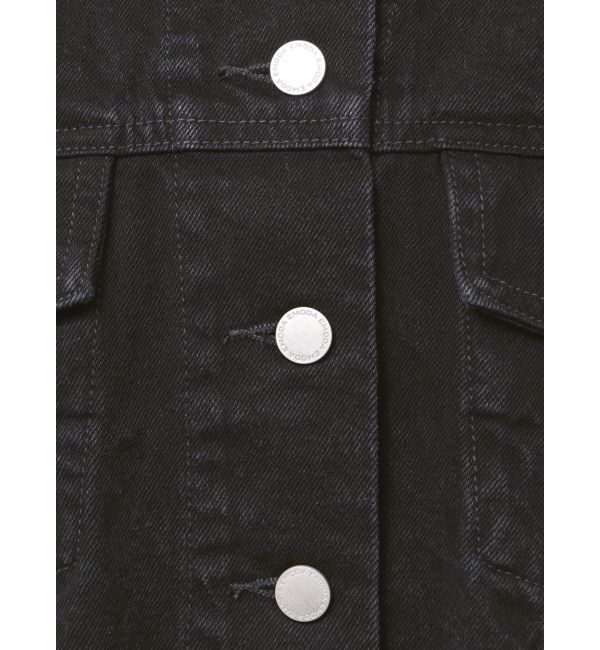 EMODA「ショートデニムブルゾン」|デニムジャケット|