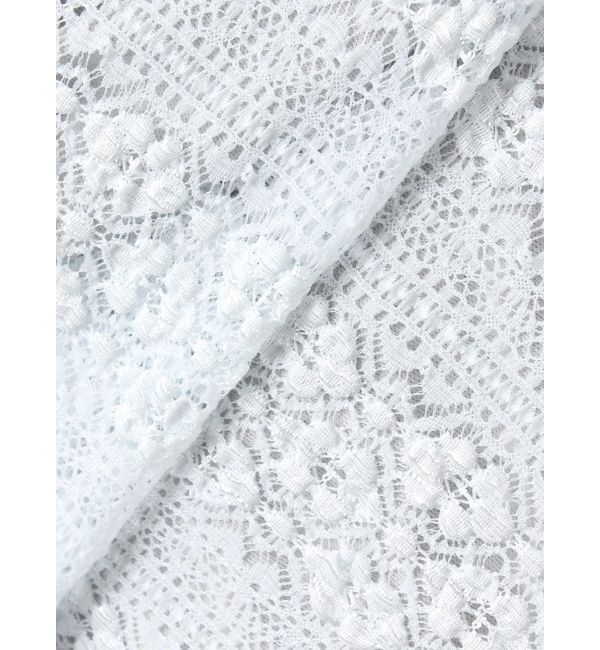 MERCURYDUO「カットレースブロッキングマーメイドワンピース」|ワンピース|