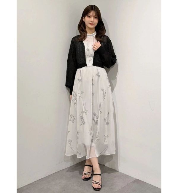 MERCURYDUO「シアーボレロカーディガン」|カーディガン|